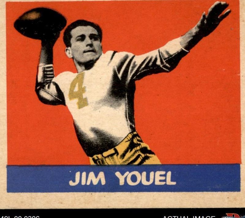 Jim Youle, 1949 Leaf Football