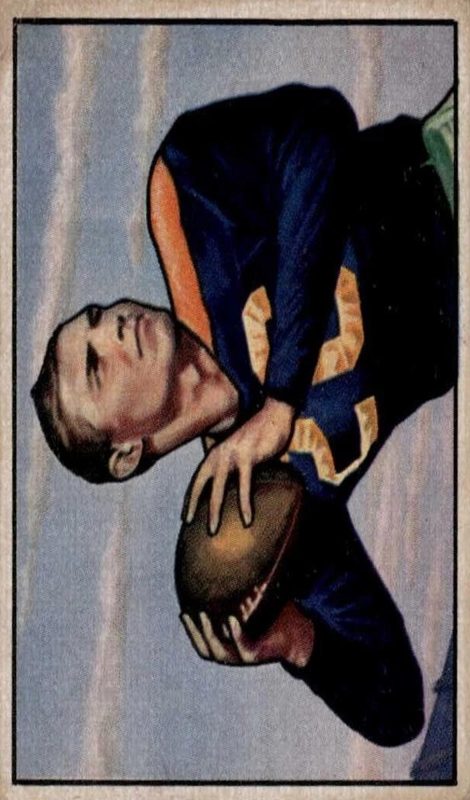 Tobin Rote, 1950 Bowman Football