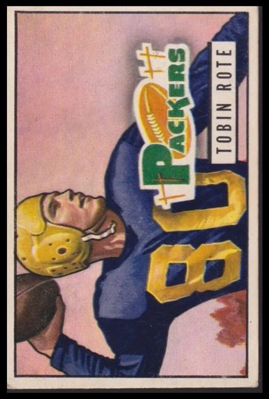 Tobin Rote, 1951 Bowman Football
