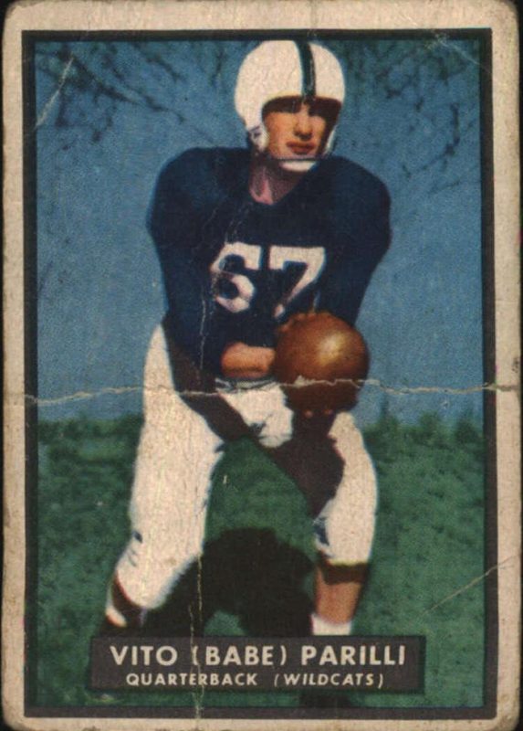Babe Parilli, 1951 Topps Magic Football