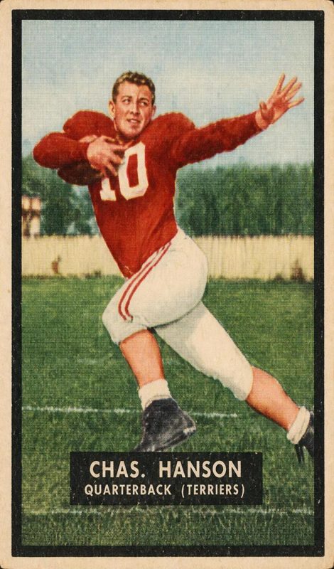Charles Hanson, 1951 Topps Magic Football