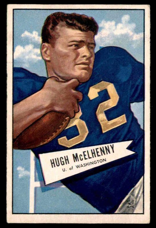 Hugh McElhenny, 1952 Bowman Large Football