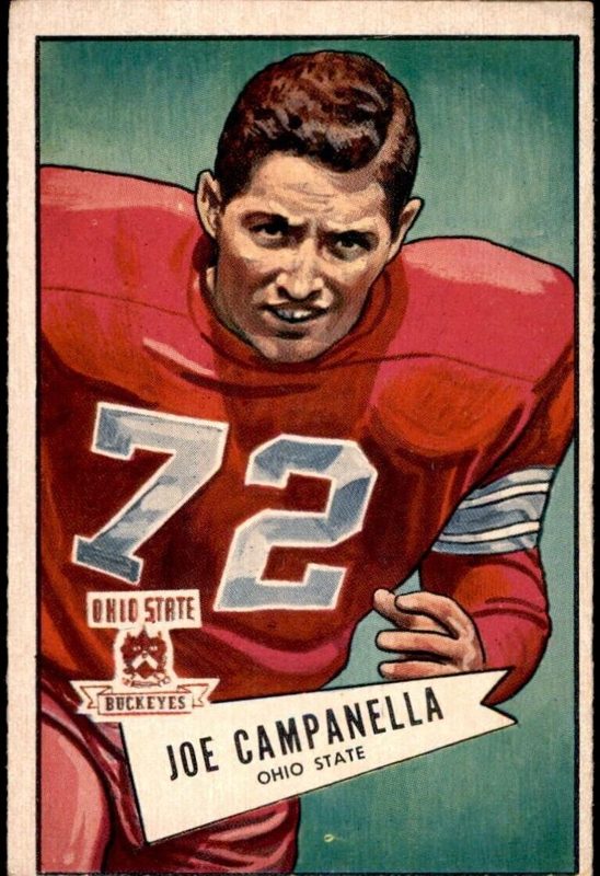 Joe Campanella, 1952 Bowman Large Football