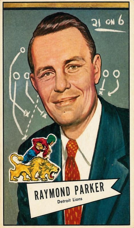 Ray Parker, 1952 Bowman Large Football