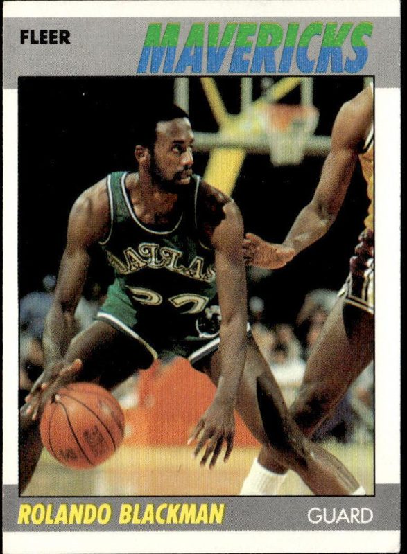 Rolando Blackman, 1987 Fleer Basketball