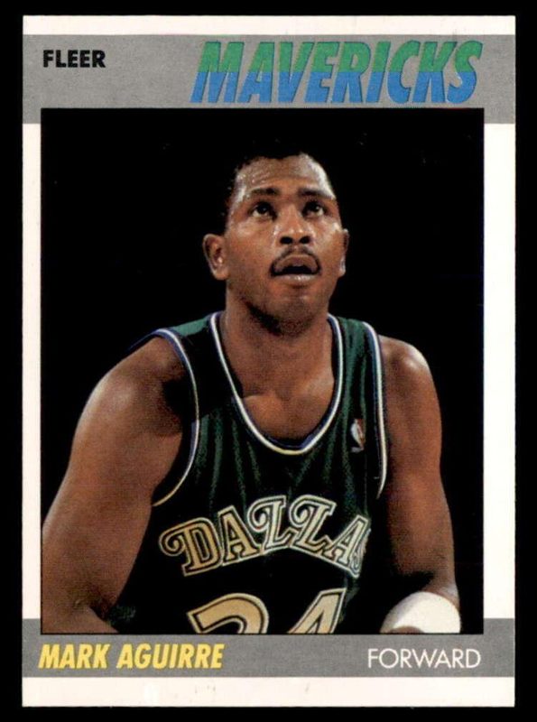 Mark Aguirre, 1987 Fleer Basketball