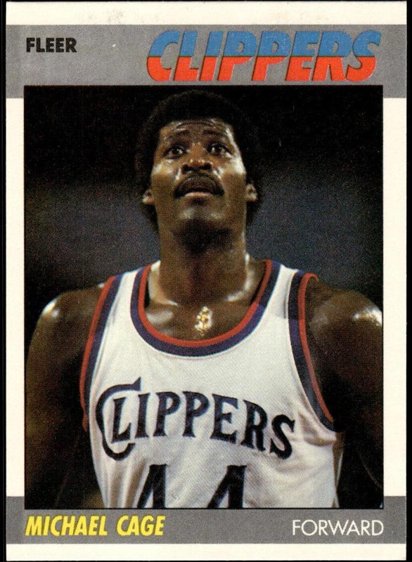 Michael Cage, 1987 Fleer Basketball