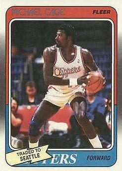 Michael Cage, 1988 Fleer Basketball
