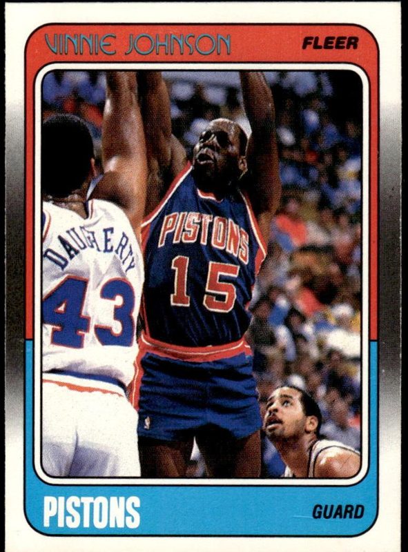 Vinnie Johnson, 1988 Fleer Basketball