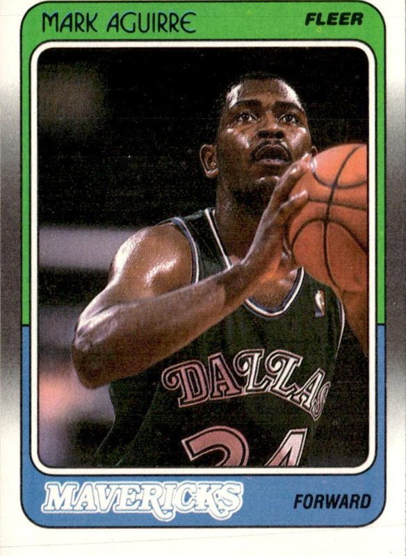 Mark Aguirre, 1988 Fleer Basketball