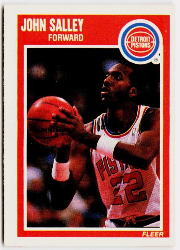 John Salley, 1989 Fleer Basketball