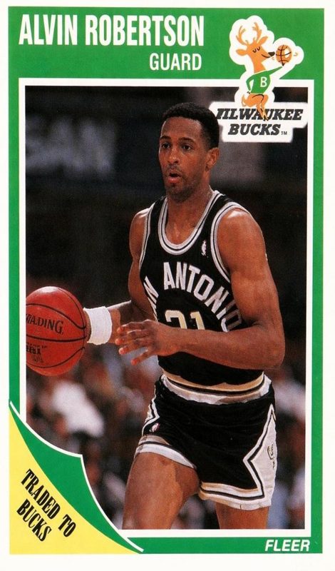 Alvin Robertson, 1989 Fleer Basketball