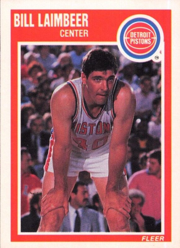 Bill Laimbeer, 1989 Fleer Basketball