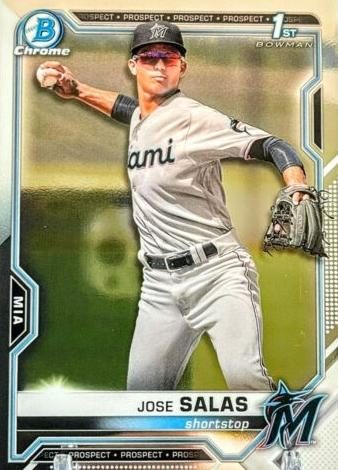 Jose Salas, 2021 Bowman Chrome Prospects Baseball