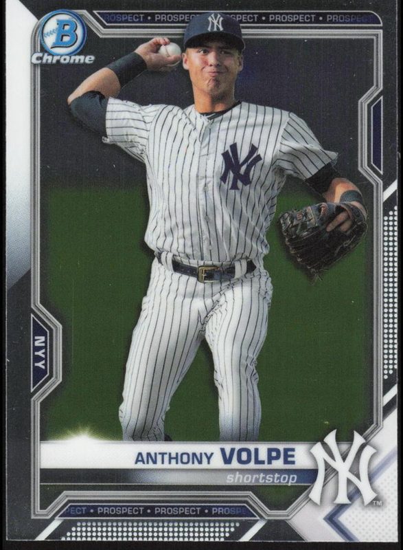 Anthony Volpe, 2021 Bowman Chrome Prospects Baseball