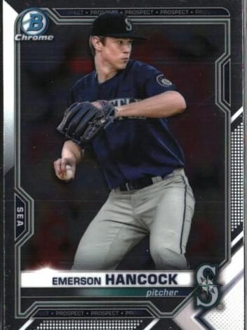 Emerson Hancock, 2021 Bowman Chrome Prospects Baseball