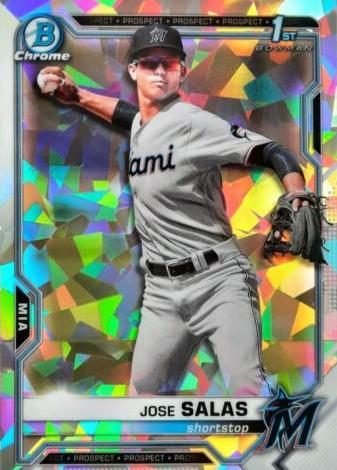 Jose Salas, 2021 Bowman Chrome Prospects Baseball