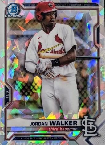 Jordan Walker, 2021 Bowman Chrome Prospects Baseball