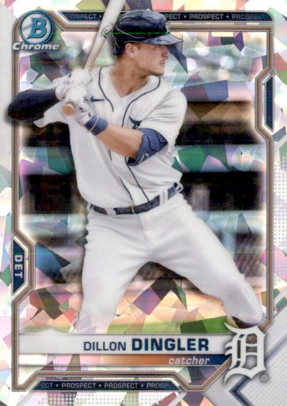 Dillon Dingler, 2021 Bowman Chrome Prospects Baseball