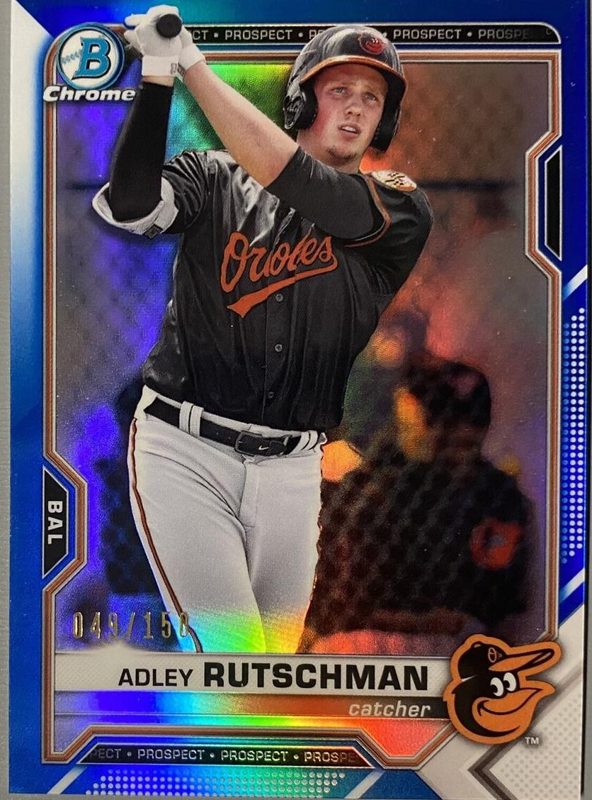 Adley Rutschman, 2021 Bowman Chrome Prospects Baseball