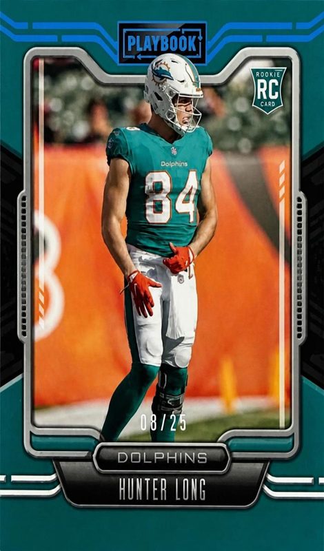 Hunter Long, 2021 Panini Playbook Football