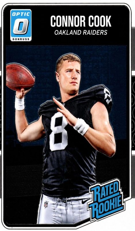 Connor Cook, 2016 Donruss Optic Football