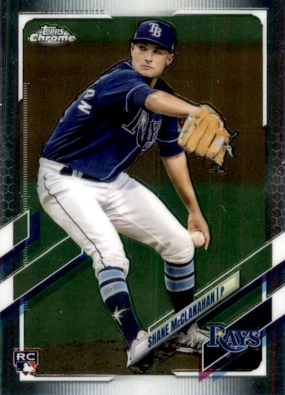 Shane McClanahan, 2021 Topps Chrome Baseball