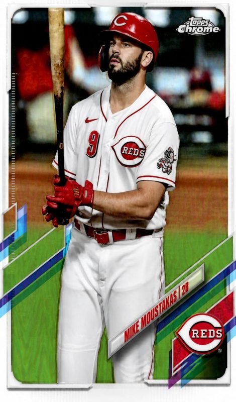 Mike Moustakas, 2021 Topps Chrome Baseball