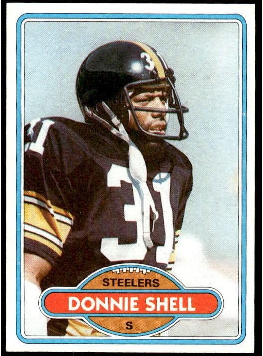 Donnie Shell, 1980 Topps Football