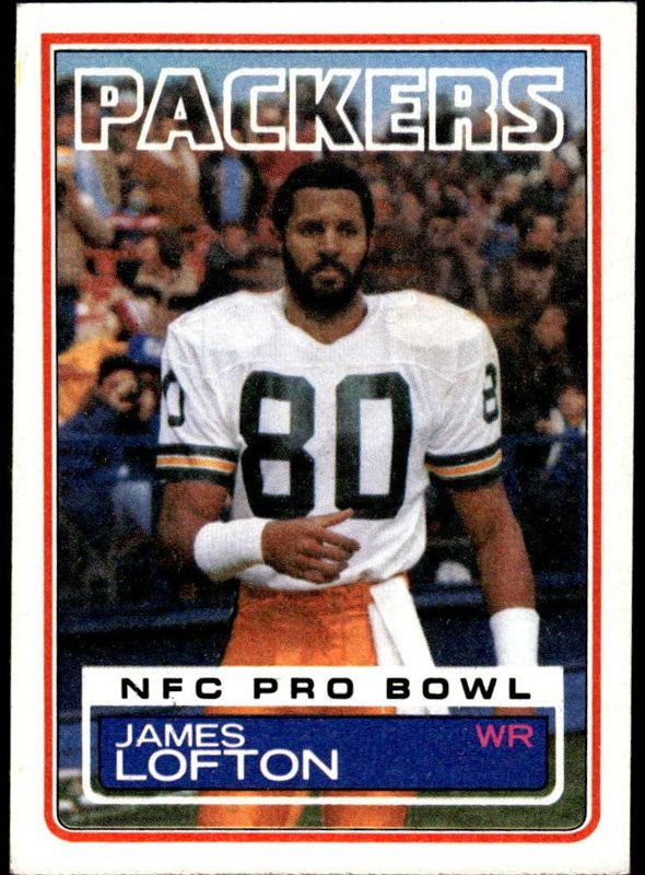 James Lofton, 1983 Topps Football