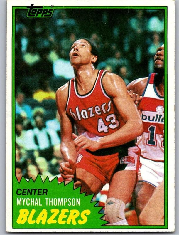 Mychal Thompson, 1981 Topps Basketball