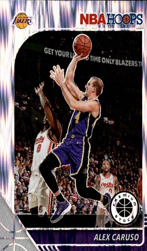 Alex Caruso, 2019 Panini Hoops Premium Stock Basketball
