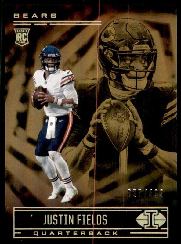 Justin Fields, 2021 Panini Illusions Football