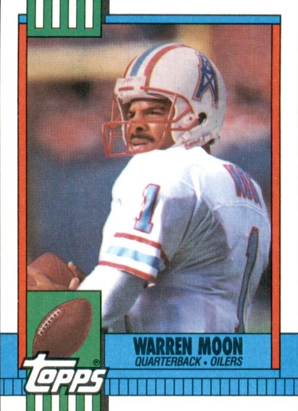 Warren Moon, 1990 Topps Football