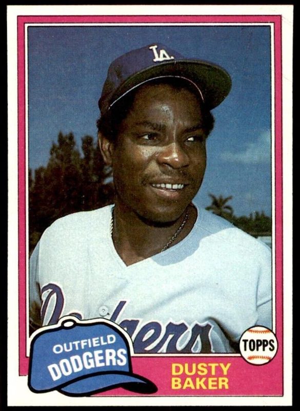 Dusty Baker, 1981 Topps Baseball