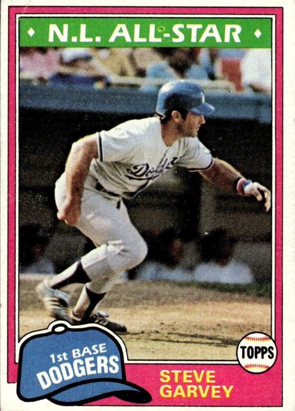 Steve Garvey, 1981 Topps Baseball