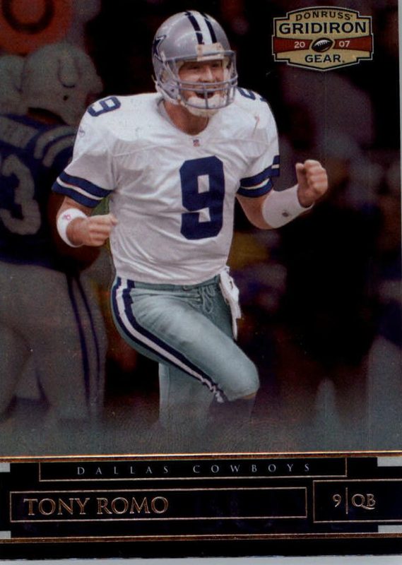 Tony Romo, 2007 Donruss Football