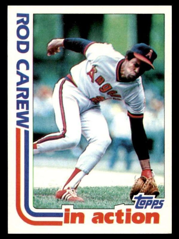 Rod Carew, 1982 Topps Baseball