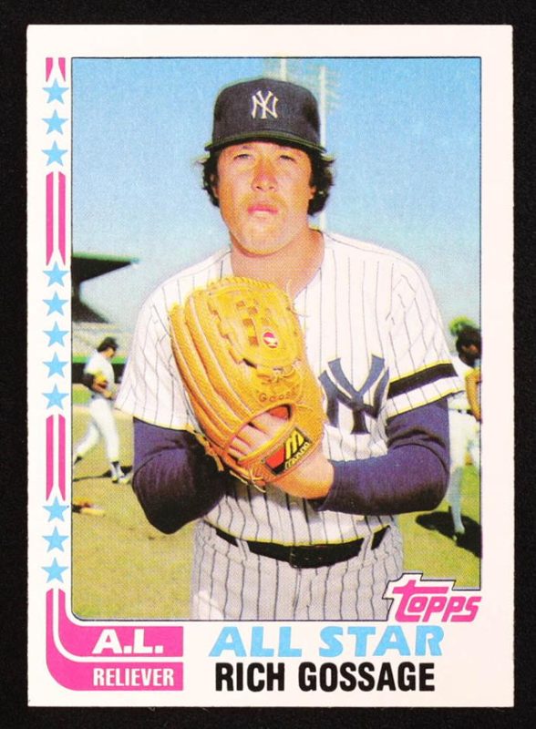 Rich Gossage, 1982 Topps Baseball