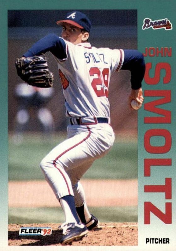John Smoltz, 1992 Fleer Baseball