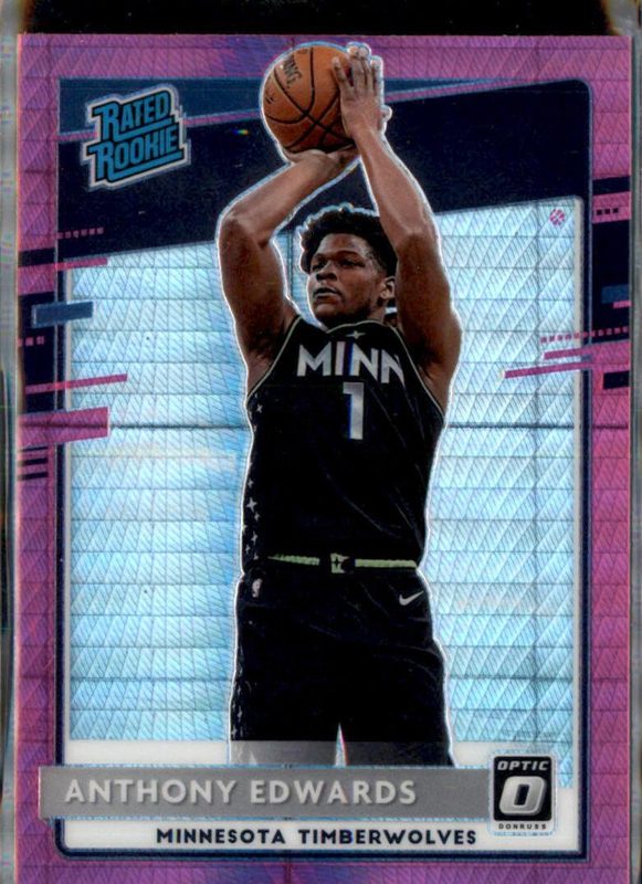 Anthony Edwards, 2020 Donruss Optic Basketball
