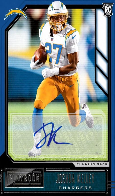 Joshua Kelley, 2020 Panini Playbook Football