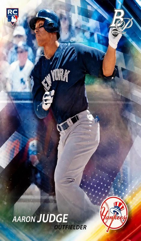 Aaron Judge, 2017 Bowman Platinum Baseball