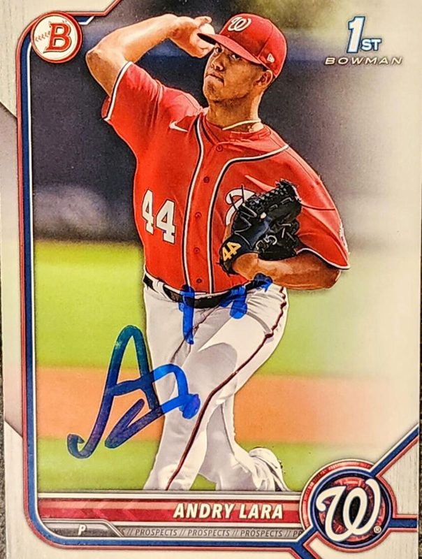 Andry Lara, 2022 Bowman Prospects Baseball