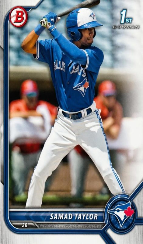 Samad Taylor, 2022 Bowman Prospects Baseball