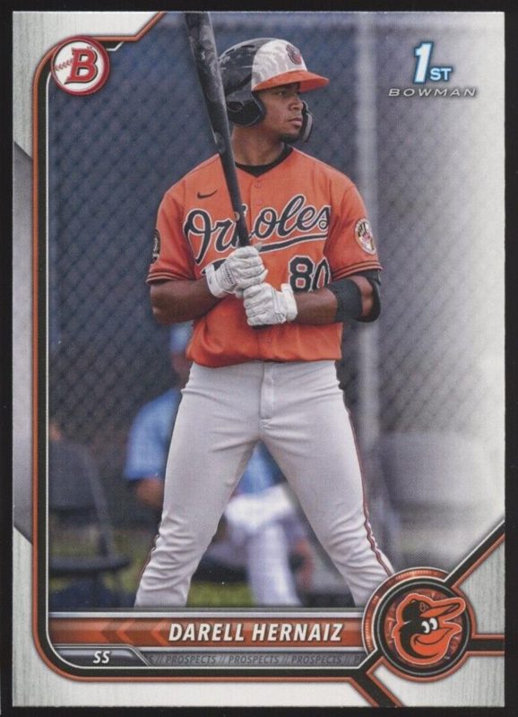 Darell Hernaiz, 2022 Bowman Prospects Baseball