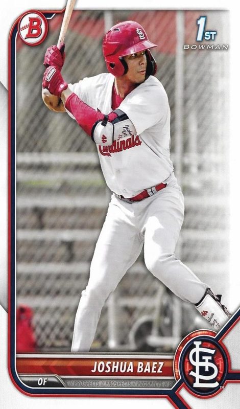 Joshua Baez, 2022 Bowman Prospects Baseball