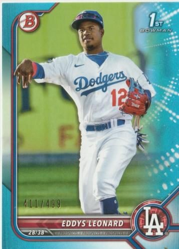 Eddys Leonard, 2022 Bowman Prospects Baseball