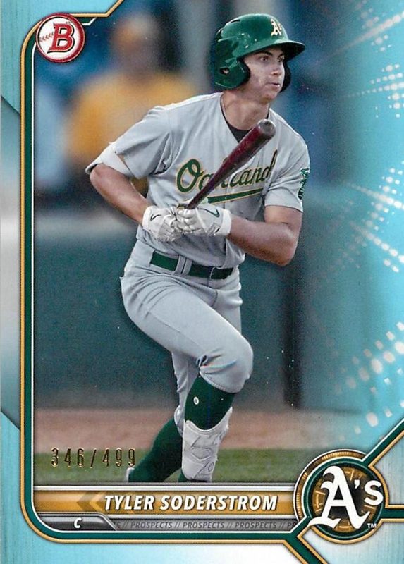 Tyler Soderstrom, 2022 Bowman Prospects Baseball