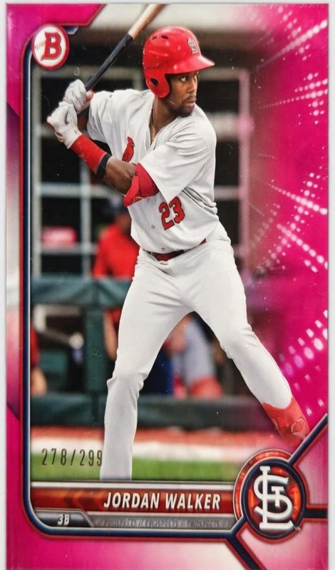 Jordan Walker, 2022 Bowman Prospects Baseball